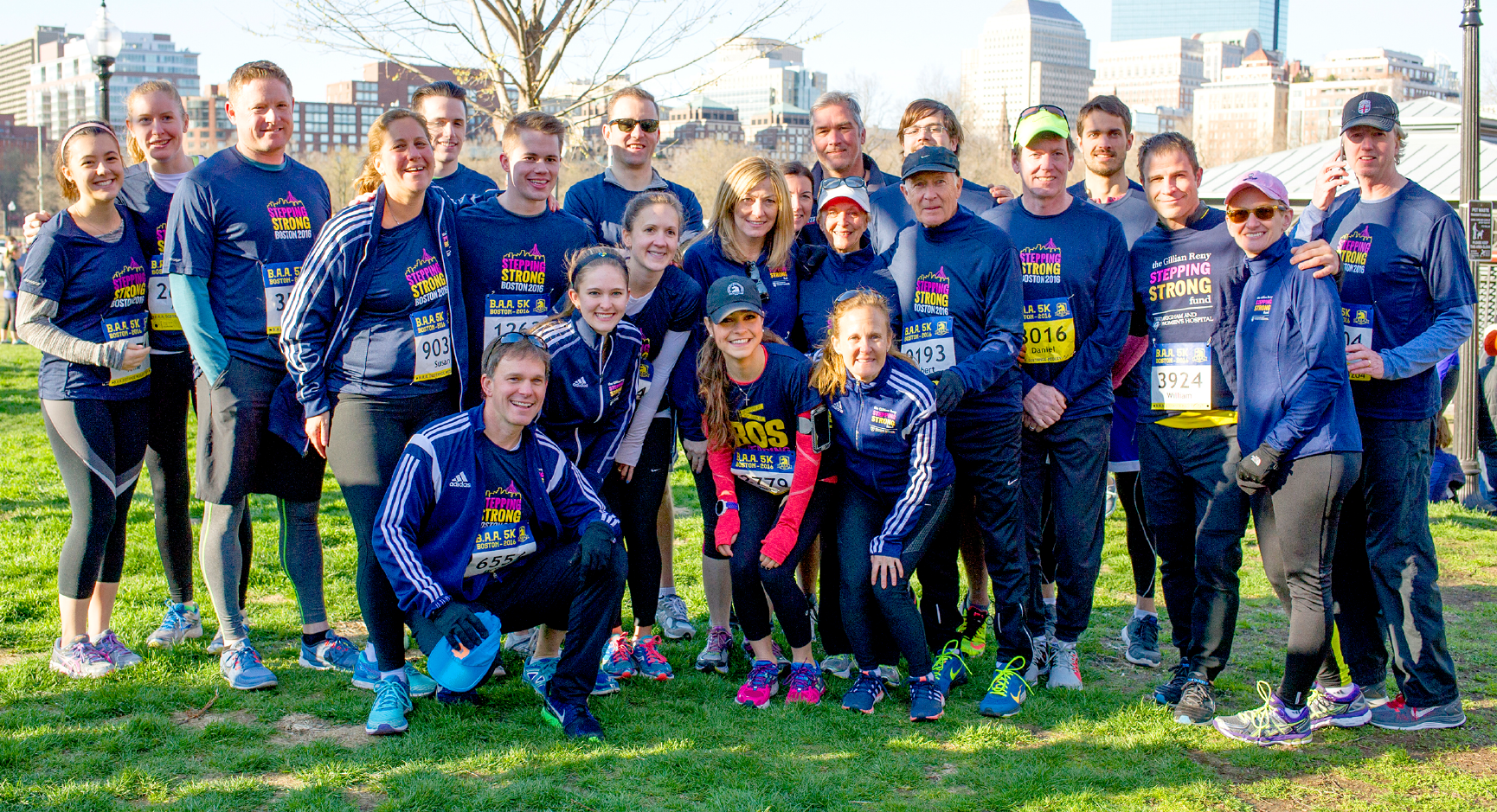 Stepping Strong B.A.A. 5K Team